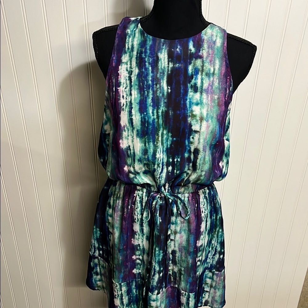 Mossimo Sleeveless Tie-Dye Dress Size 8